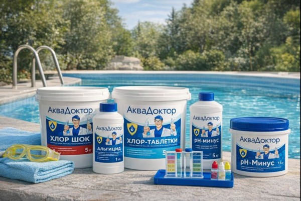 Химия для бассейна: принципы ухода за водой и роль качественных средств